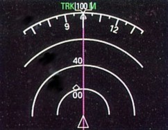 B767 TCAS Traffic Dispaly