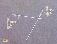 Controller's Radar Display