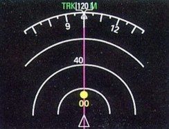 B767 TCAS Traffic Dispaly